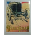 Peugeot early 1900s Colour Poster A3 Size (407.Peug1900sA3)